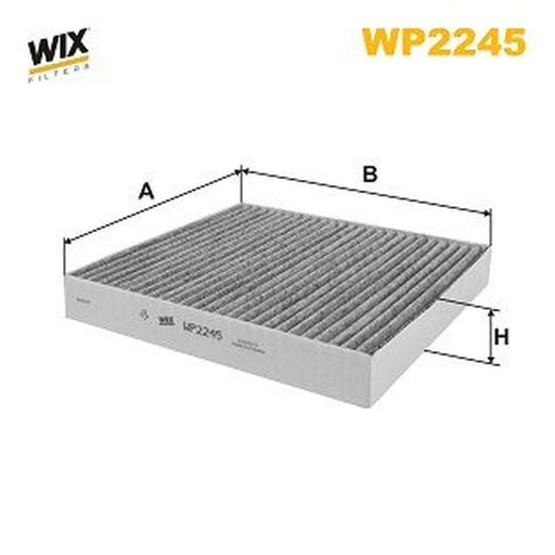 WIX Cabin Air Filter (Pollen Filter) WP2245