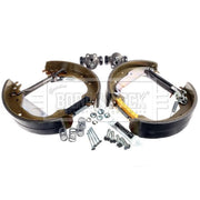 Borg & Beck Brake Shoe Set Axle Kit BBS1007K