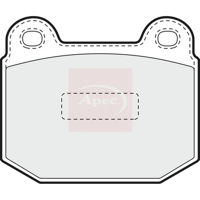 Apec Front Brake Pad Set PAD1356