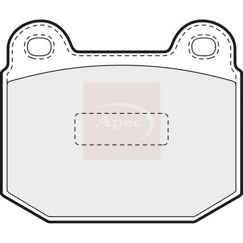 Apec Front Brake Pad Set PAD1356