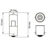 Bosch Car Light Bulb 12V 10W 1 987 302 233