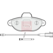 Apec Front Brake Pad Set PAD1627