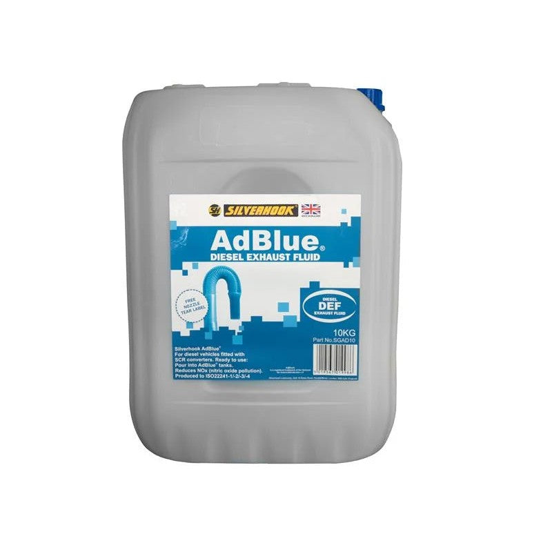 Silverhook AdBlue® Diesel Exhaust Treatment Additive 10Kg - SGAD10