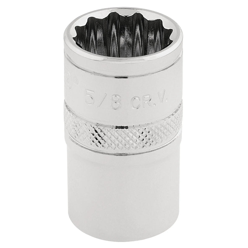 Draper Expert HI-TORQ® 12 Point Socket, Sq. Dr., 5/8"