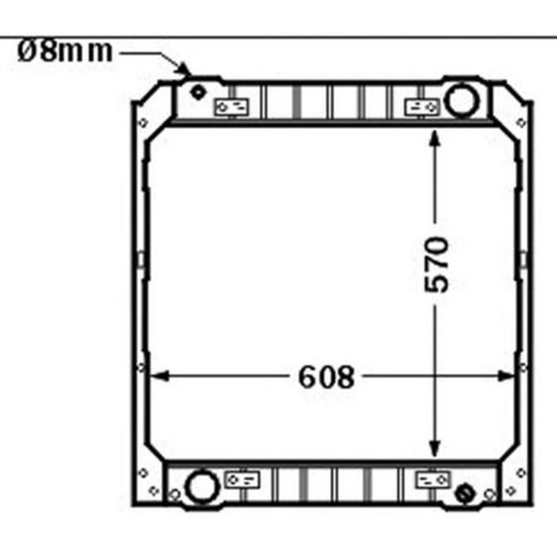 Mahle Engine Radiator CR 502 000P