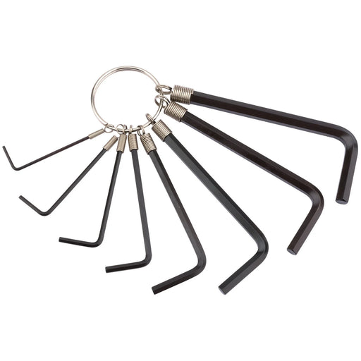 Draper Hexagon Key Set 8 Piece Chrome Vanadium Steel