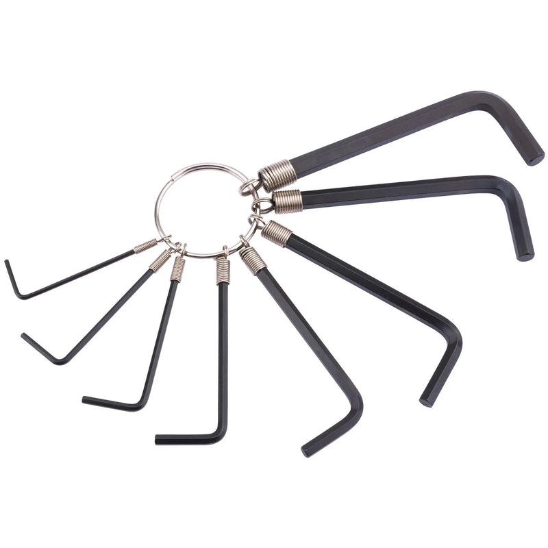 Draper Hexagon Key Set 8 Piece Chrome Vanadium Steel