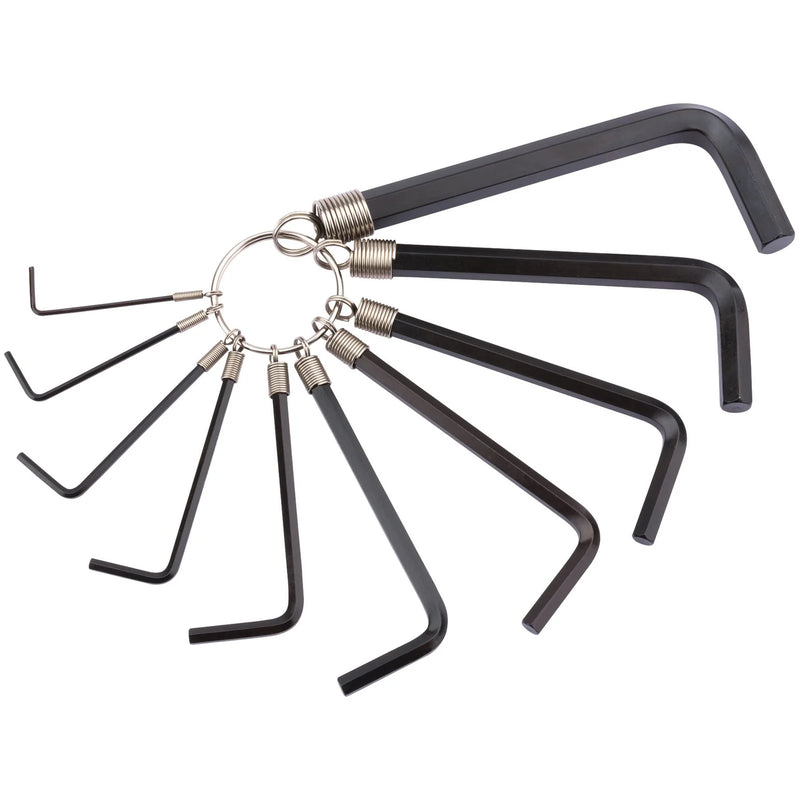 Draper Hexagon Key Set 10 Piece Chrome Vanadium Steel