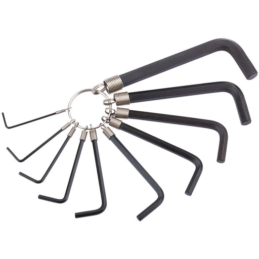 Draper Hexagon Key Set 10 Piece Chrome Vanadium Steel