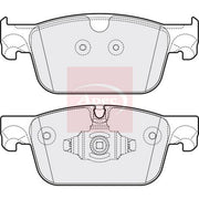 Apec Front Brake Pad Set PAD2146
