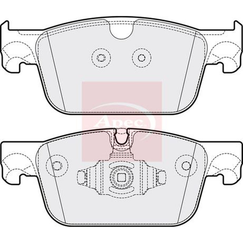 Apec Front Brake Pad Set PAD2146