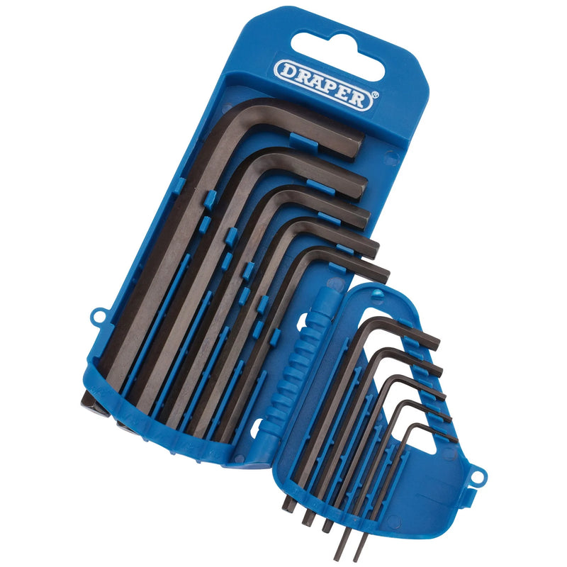 Draper Hexagon Key Set 10 Piece Chrome Vanadium Steel