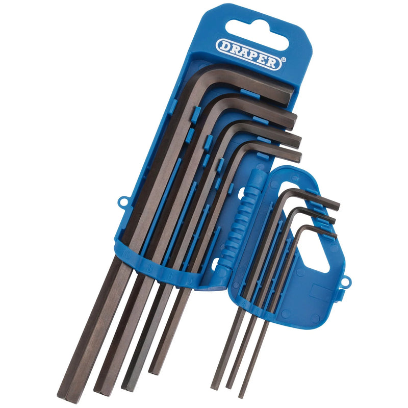 Draper Hexagon Key Set 7 Piece Chrome Vanadium Steel