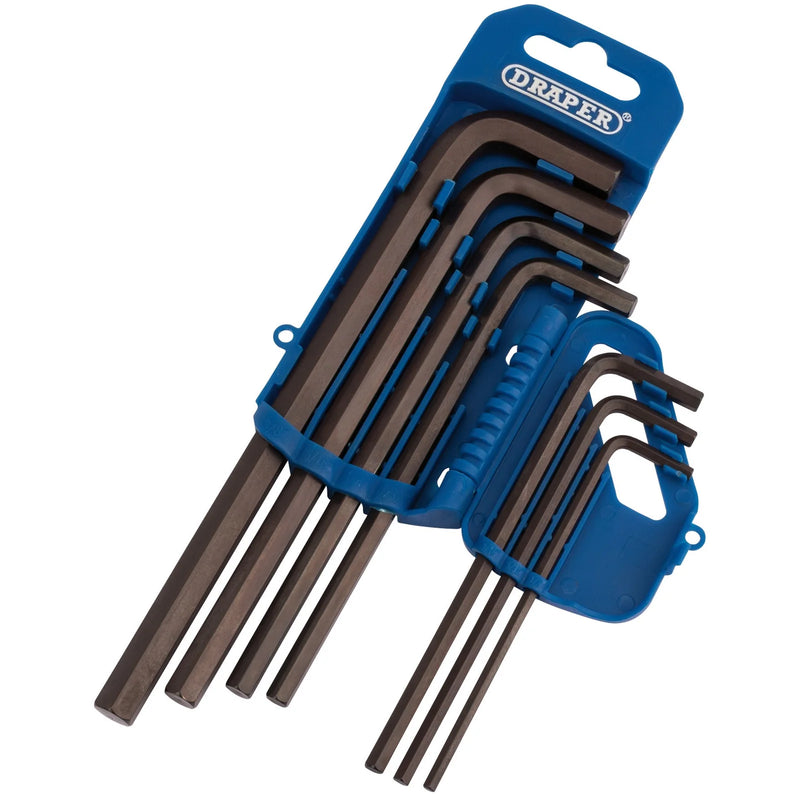 Draper Hexagon Key Set 7 Piece Chrome Vanadium Steel