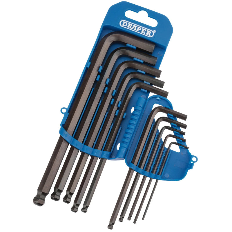 Draper Hexagon Key Set 10 Piece Chrome Vanadium Steel