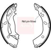 Apec Brake Shoe Set Axle Kit SHU700