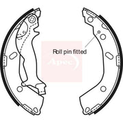 Apec Brake Shoe Set Axle Kit SHU700