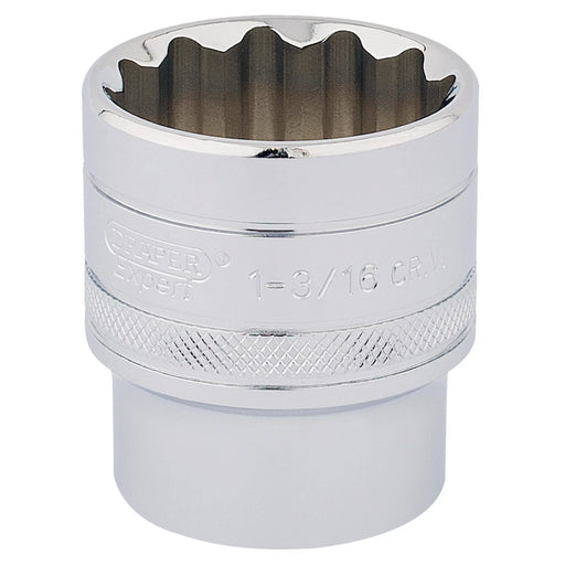 Draper Expert 12 Point Socket 1/2" Sq. Dr. 1 3/16"