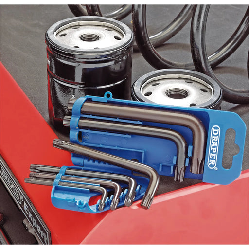 Draper Key Set TX-STAR® 7 Piece S2 Steel