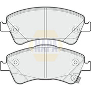 NAPA Front Brake Pad Set NBP1155