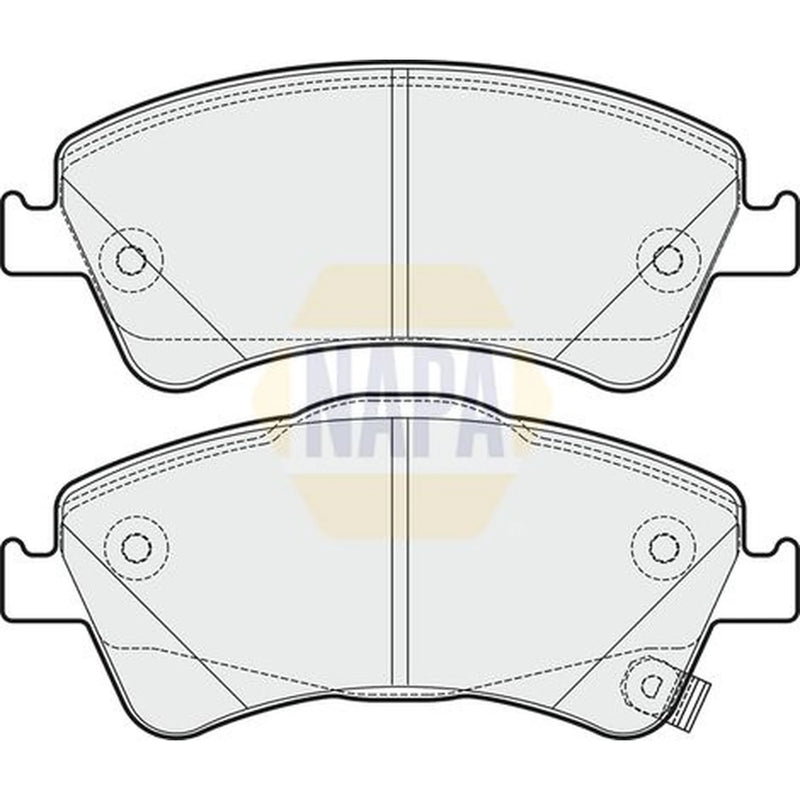 NAPA Front Brake Pad Set NBP1155