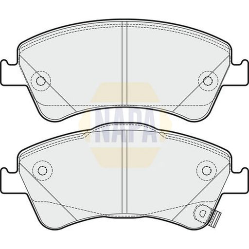 NAPA Front Brake Pad Set NBP1155