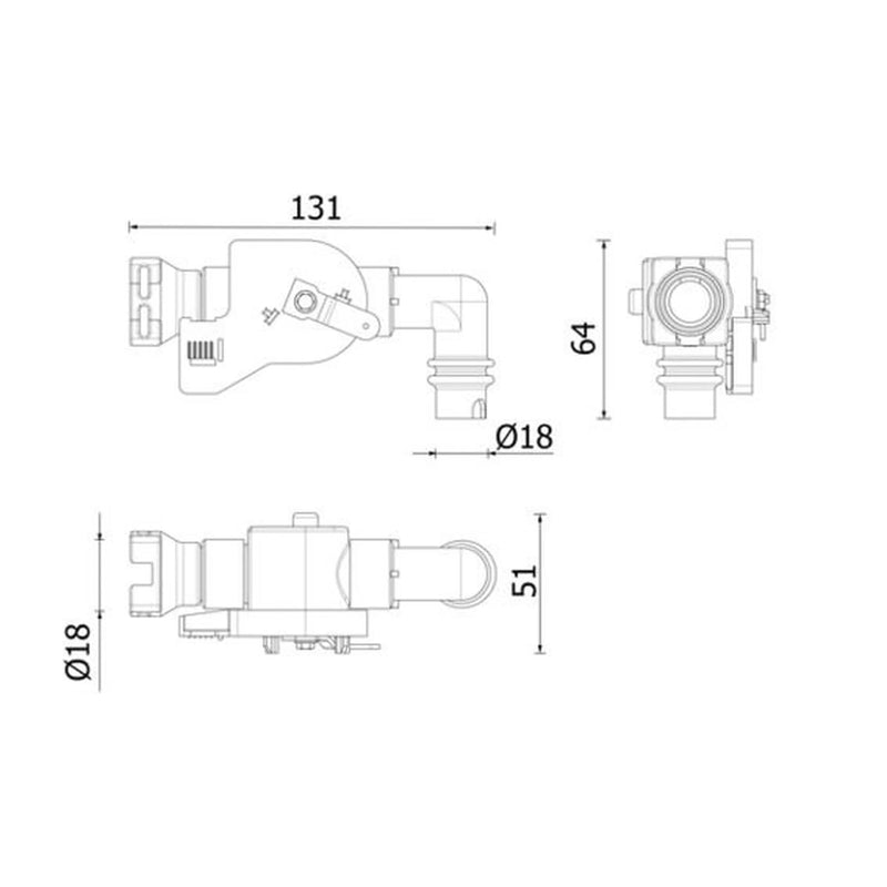 Mahle Coolant Control Valve Assembly CV 27 000P
