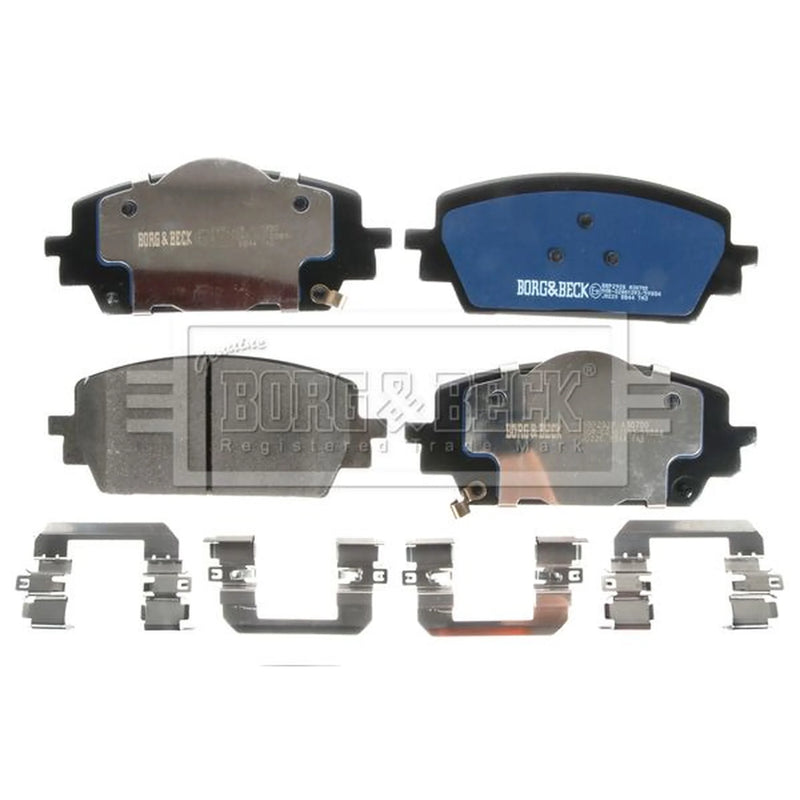 Borg & Beck 4 x Front Brake Pad Set BBP2928