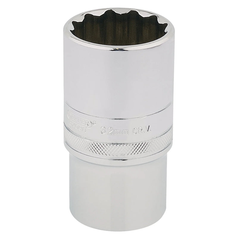 Draper Expert HI-TORQ® 12 Point Deep Socket, 1/2" Sq. Dr.