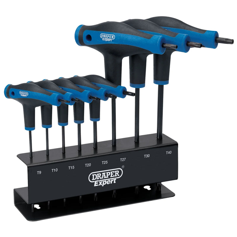 Draper Expert T-Handle Key Set 8 Piece Metric TX-STAR®