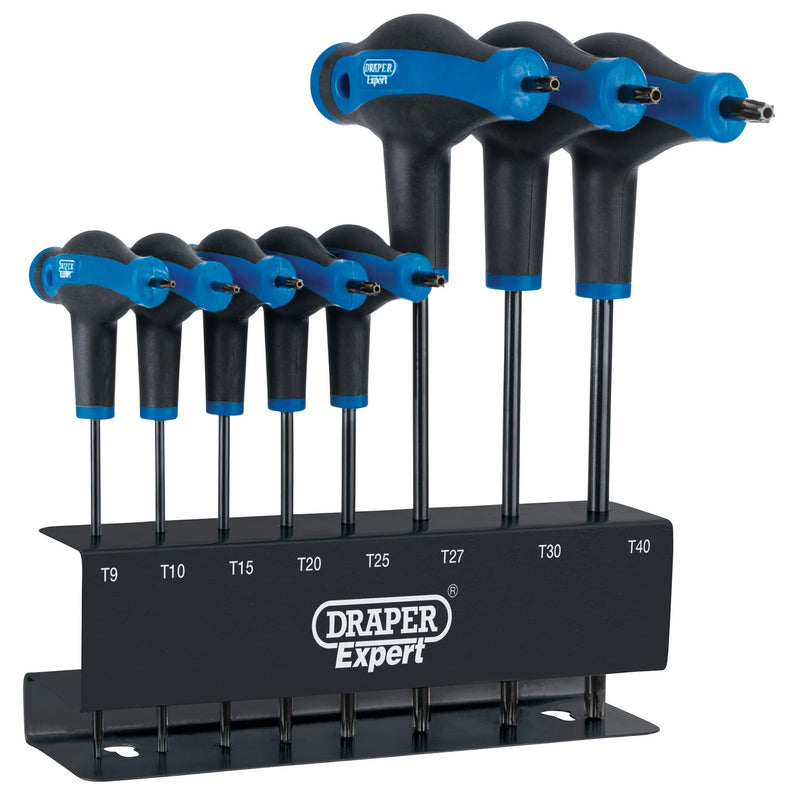 Draper Expert T-Handle Key Set 8 Piece Metric TX-STAR®