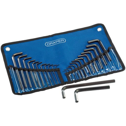 Draper Hex Key Set 25 Piece Metric/Imperial Chrome Vanadium