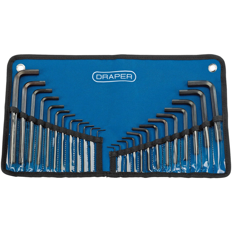 Draper Hex Key Set 25 Piece Metric/Imperial Chrome Vanadium