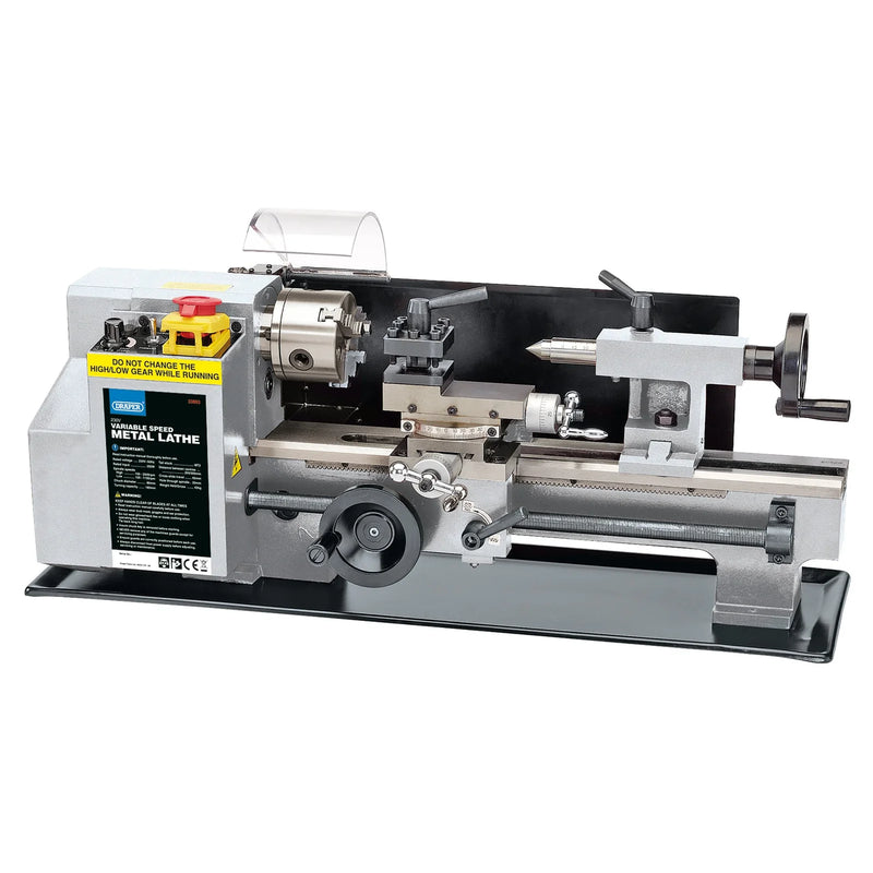 Draper Variable Speed Metal Work Lathe 250W