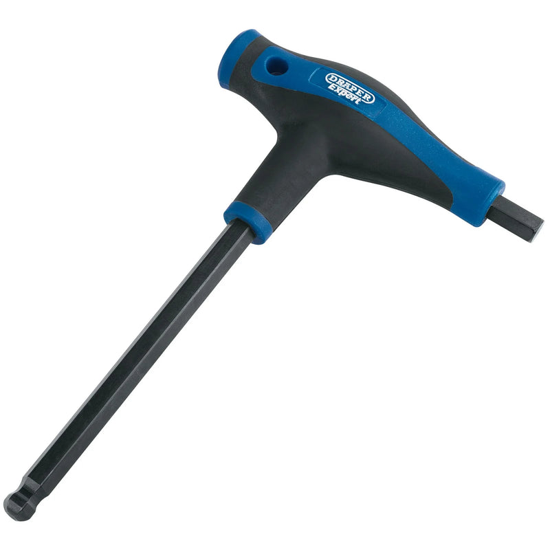 Draper Expert Soft Grip 'T' Handle Hexagon & Ball End Key - Multiple Sizes
