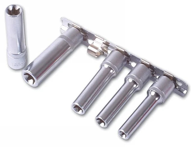 Laser Tools Deep Star Socket Set 3/8"D 5pc - PL