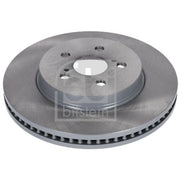 Febi 2 x Internally Vented Front Brake Discs 181560