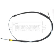 Borg & Beck Handbrake Cable Left Rear BKB3968