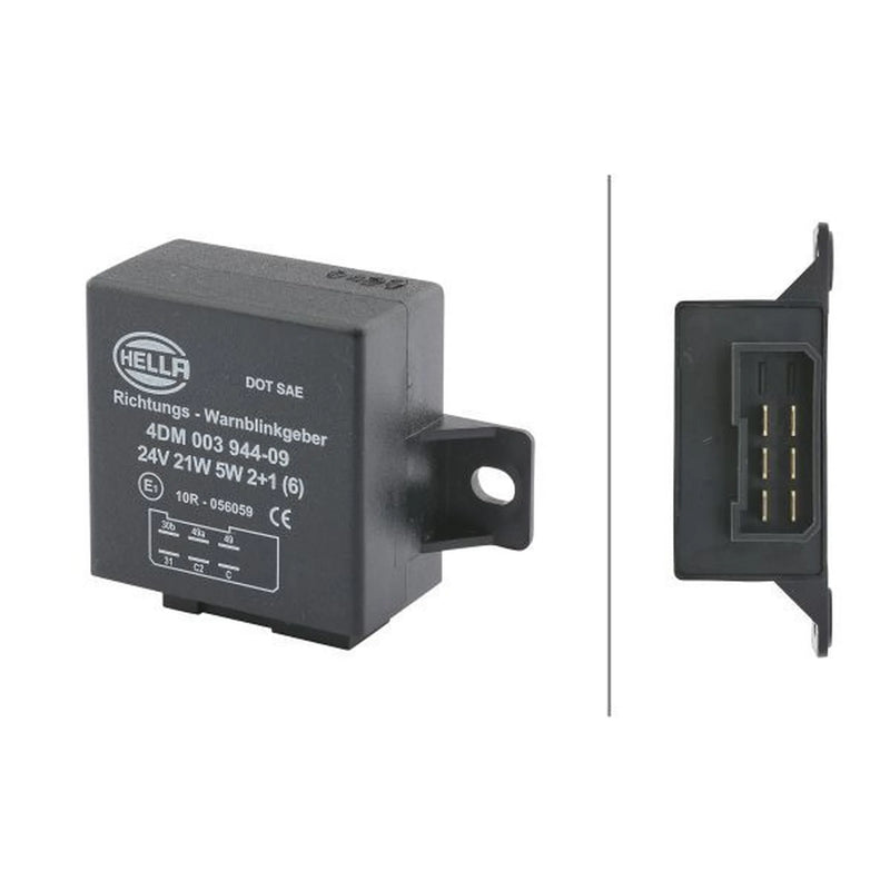 Hella Indicator Flasher Relay 4DM 003 944-091
