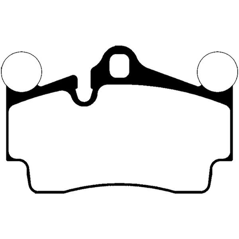 Abtex Rear Brake Pad Set PLU3985