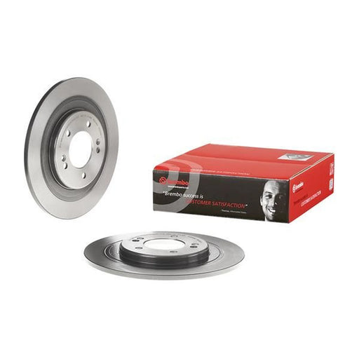 Brembo 2 x Solid Rear Brake Discs 08.C248.11