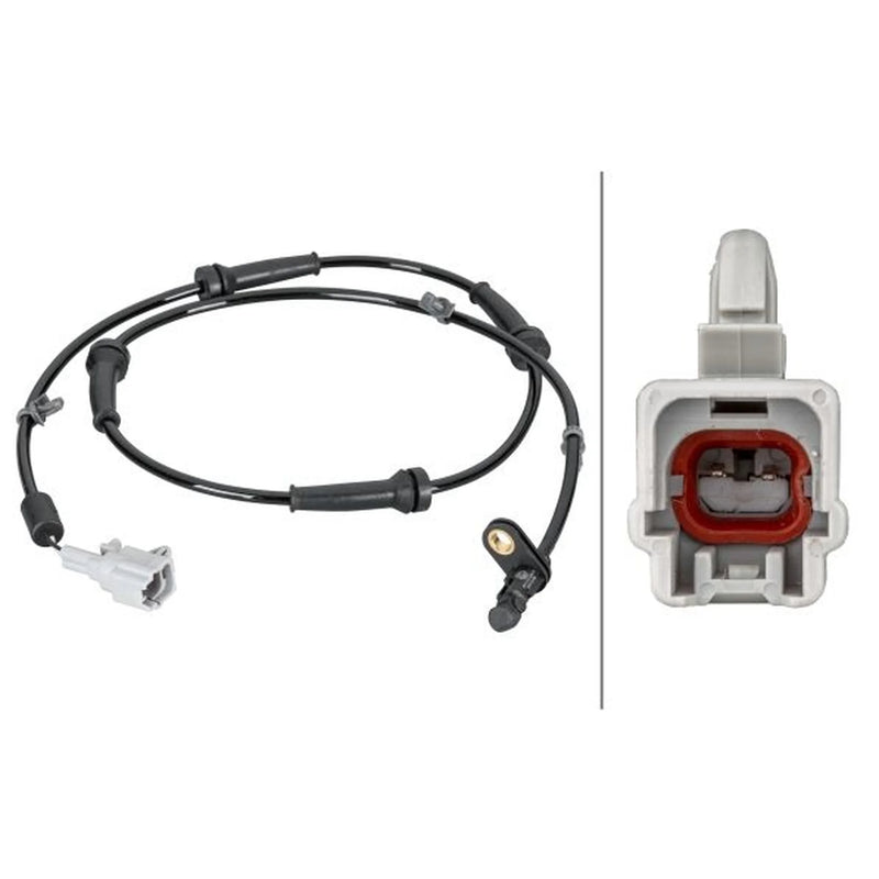 Hella ABS Wheel Speed Sensor Rear 6PU 012 806-731