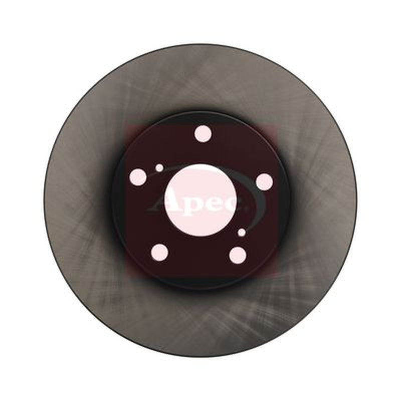 Apec 2 x Solid Rear Brake Discs DSK4201