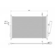 NRF Air Conditioning Condenser 350490