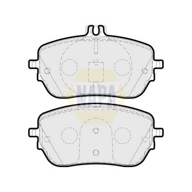 NAPA Front Brake Pad Set NBP1670