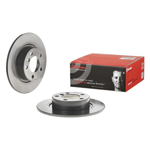 Brembo 2 x Solid Rear Brake Discs 08.D180.11