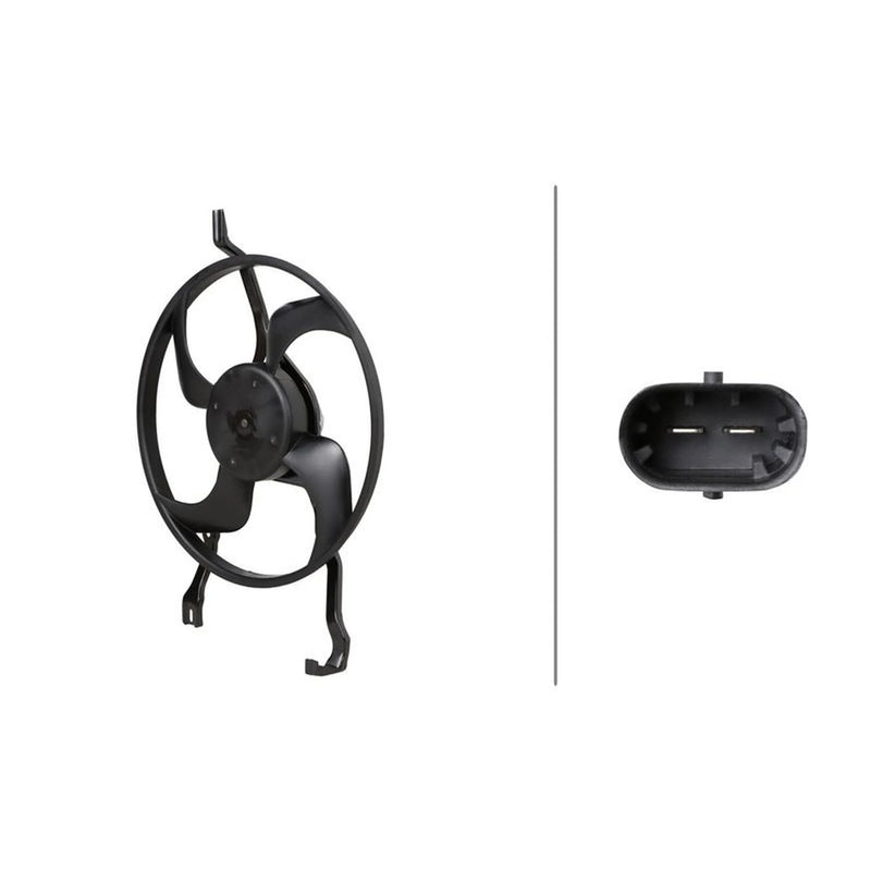Hella Engine Cooling Fan 8EW 366 421-131