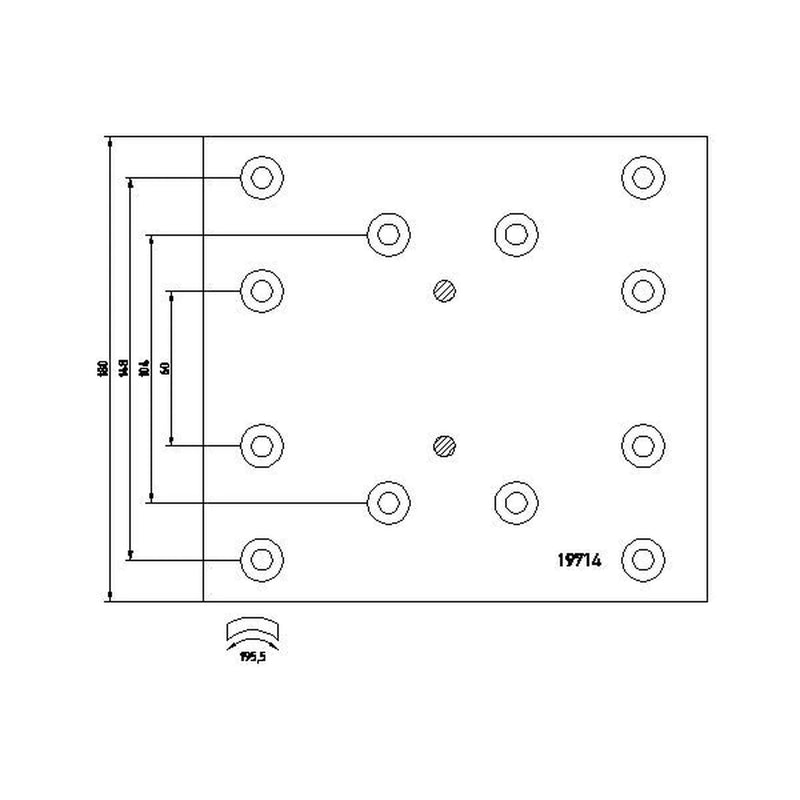 DON Don Cv Brake Lining Set RW2830311S7141