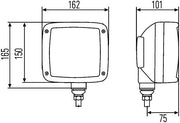 Hella 1SA 996 120-807 Headlight