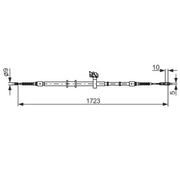 Bosch Handbrake Cable Right Rear 1 987 482 269